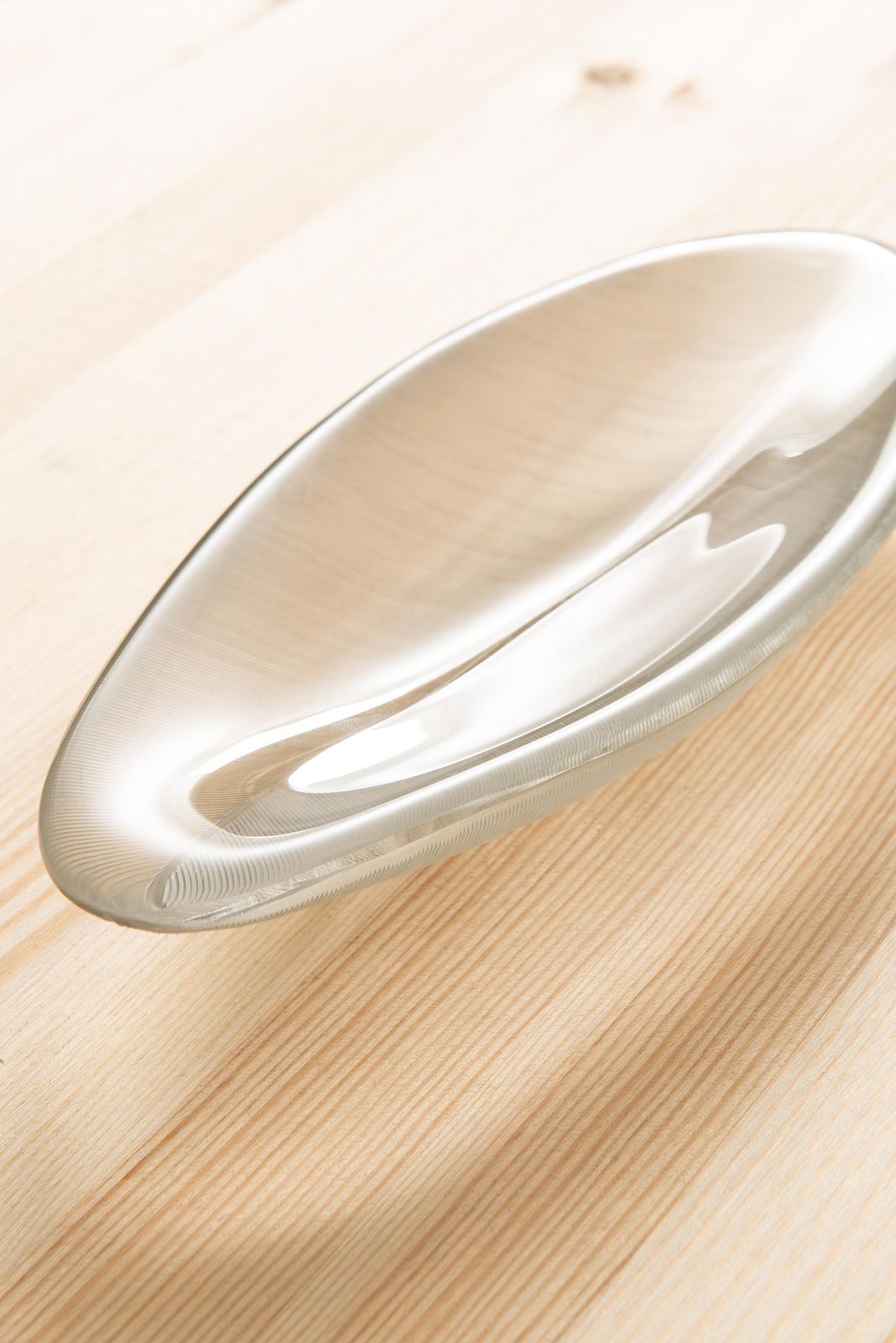 Tapio Wirkkala Glass Tray Model 3369 3869 By Iittala In Finland photo 2973.0