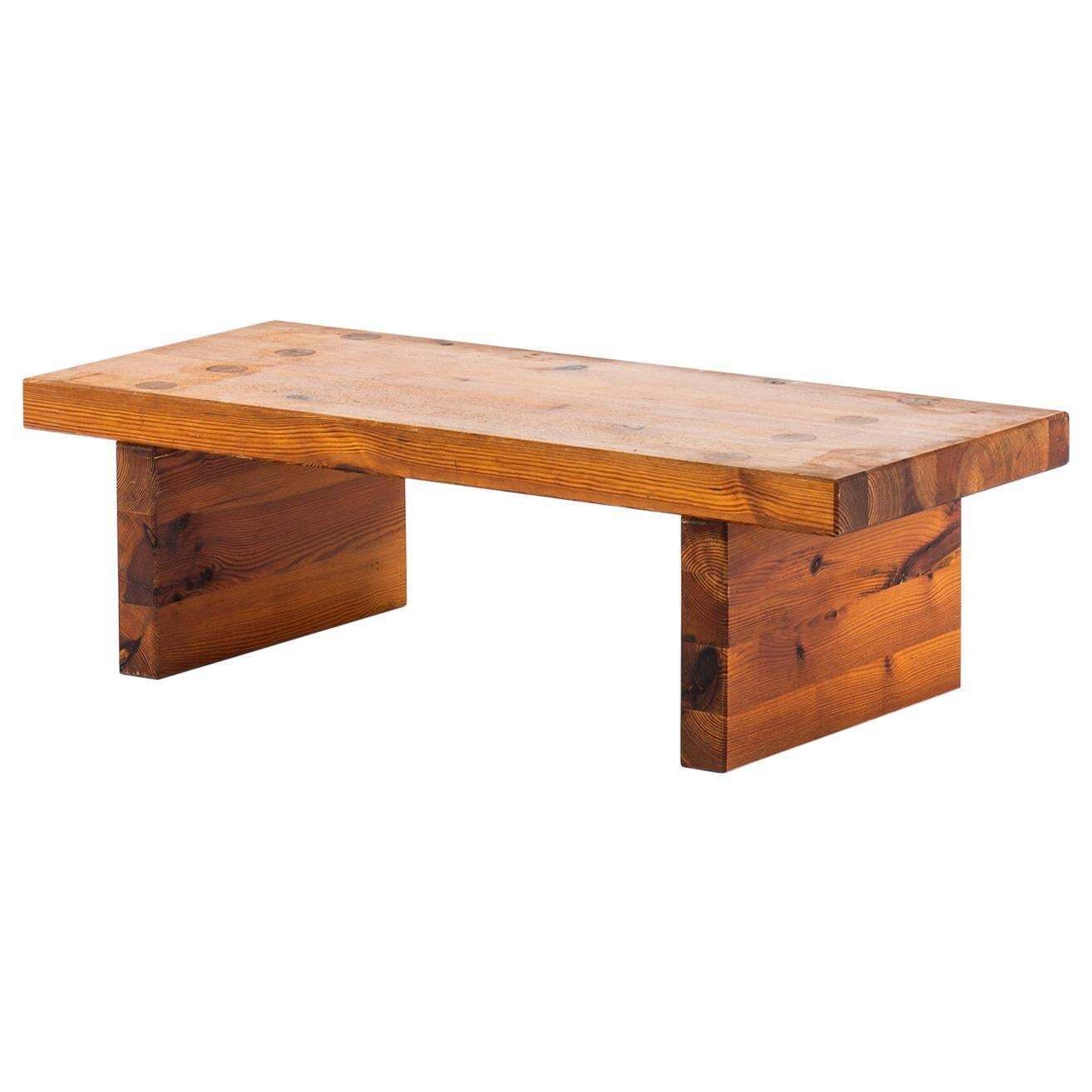 Roland Wilhelmsson Bench In Pine By Karl Andersson & Söner In Sweden