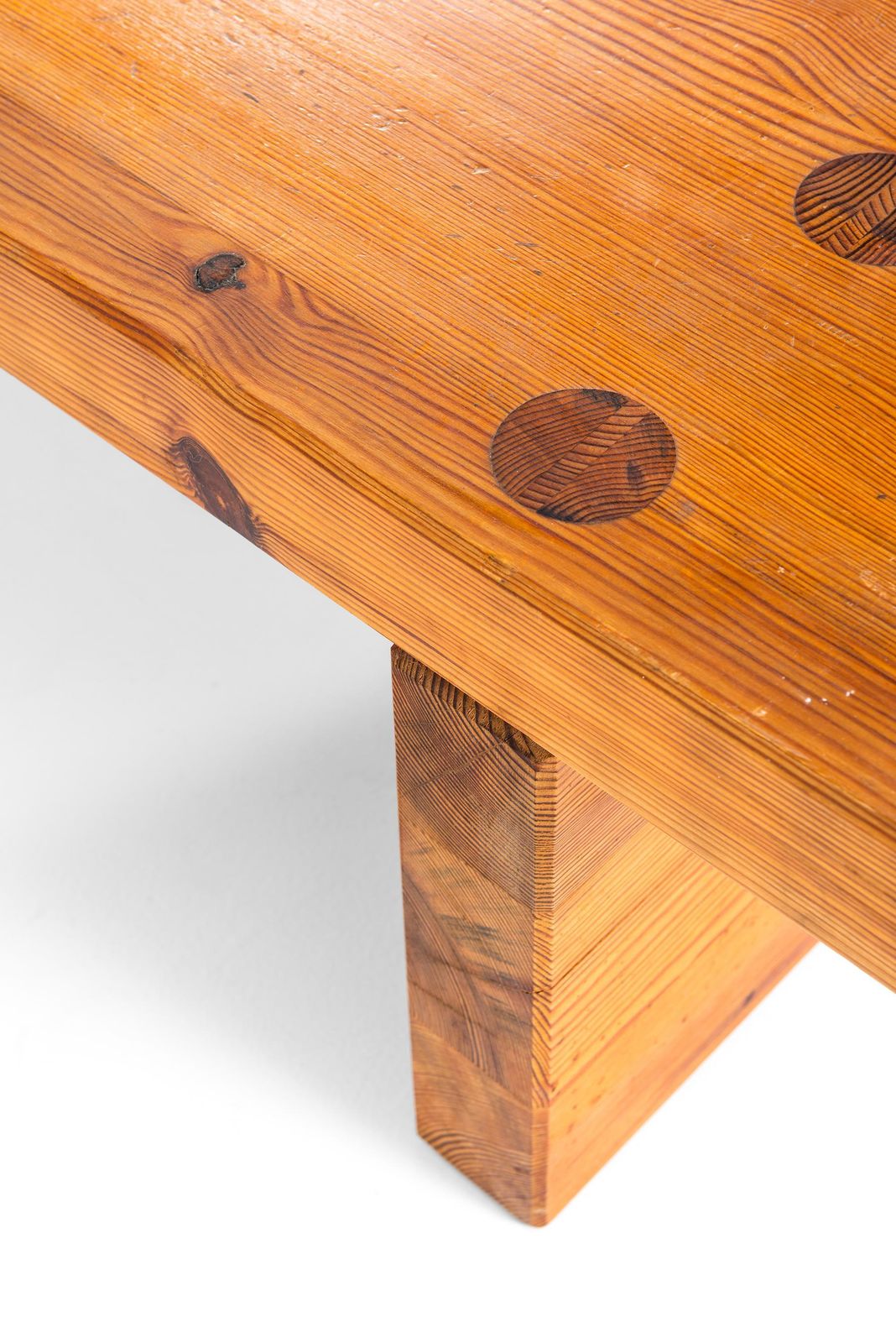 Roland Wilhelmsson Bench In Pine By Karl Andersson & Söner In Sweden photo for sale