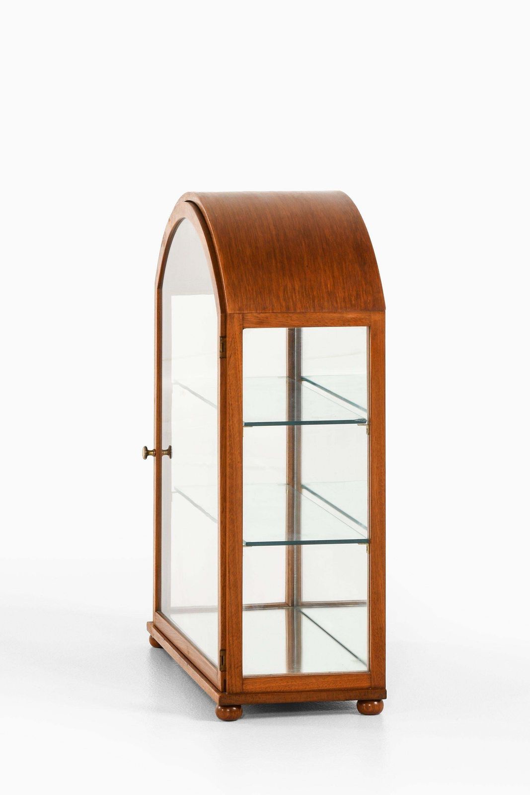 Display Cabinet / Table Vitrine In Mahogany And Glass By Josef Frank, 1960's photo furniture