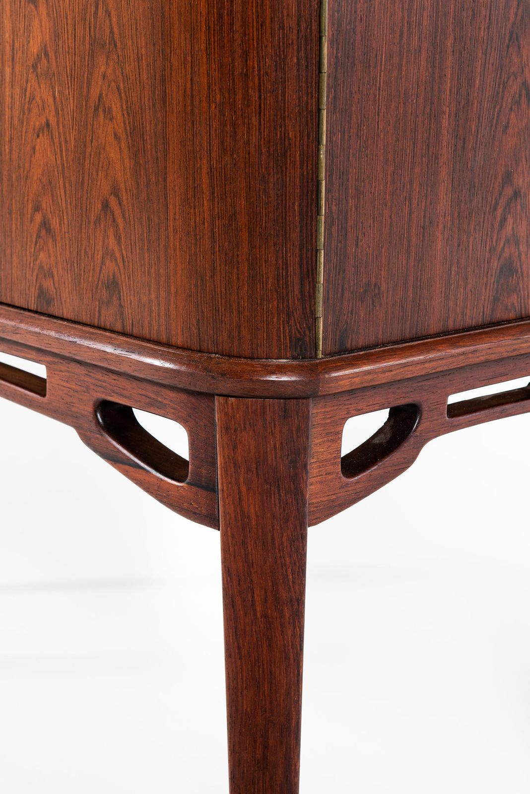 photo for sale Unique Cabinet In Rosewood And Burlwood Produced In Sweden