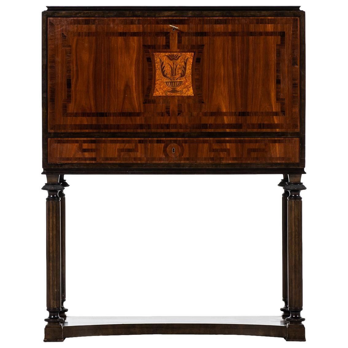 Nils öfverman Cabinet Or Secretaire By Carpenter L. Löfberg In Sweden