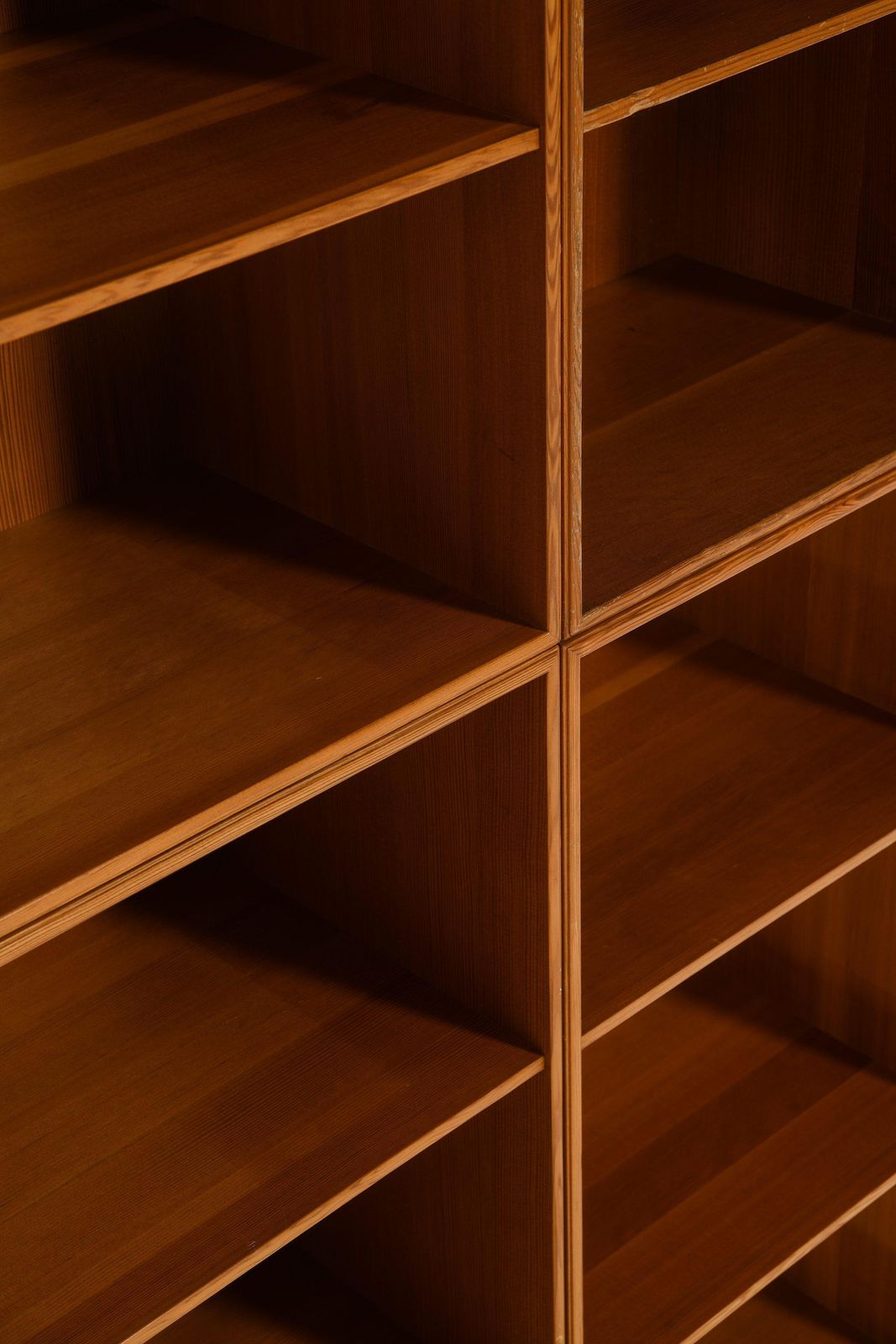Large Set Of Bookcases In Oregon Pine By Mogens Koch, 1933 photo 25055.0