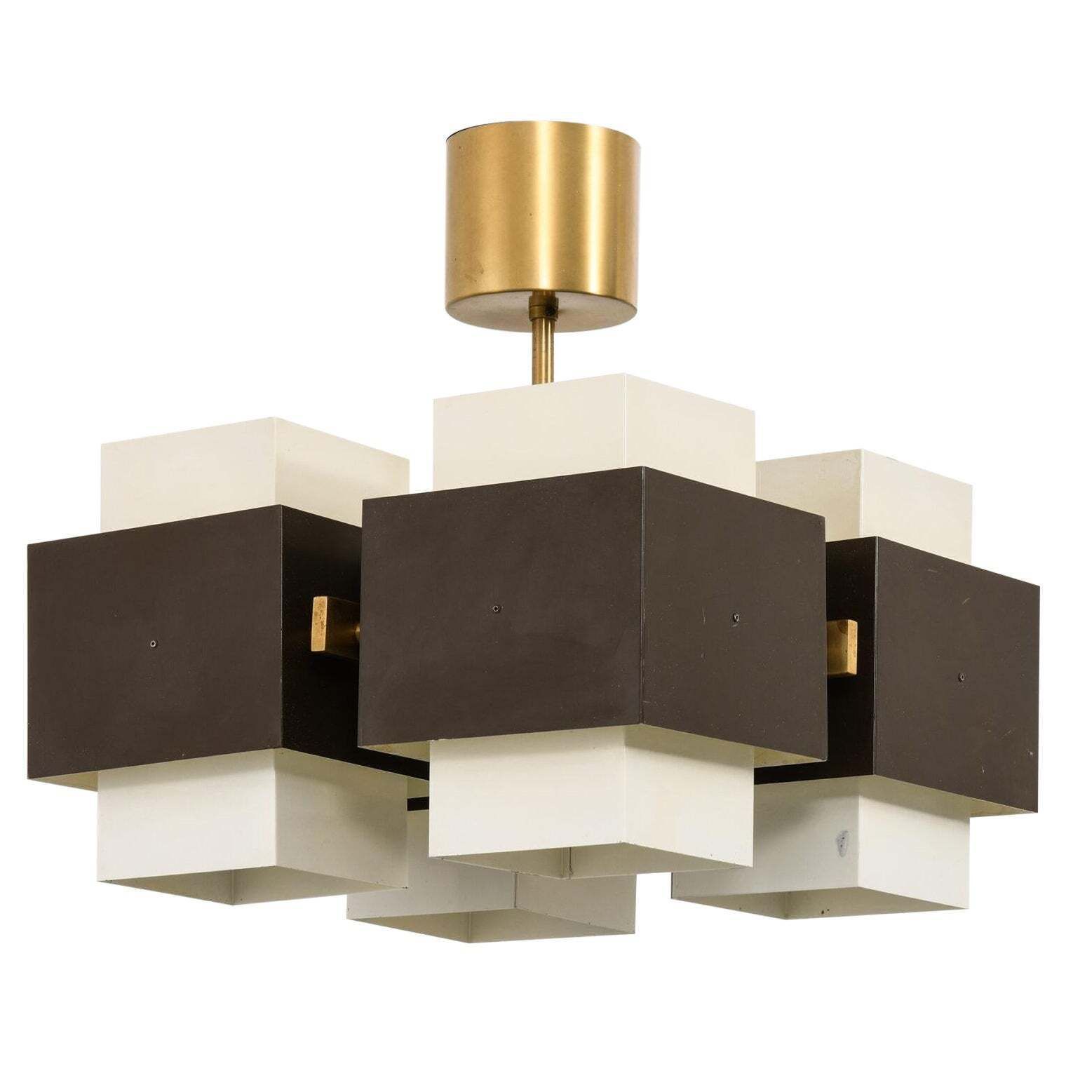 Hans Agne Jakobsson Ceiling Lamp Model G769/4 Produced By Hans Agne Jakobsson Ab