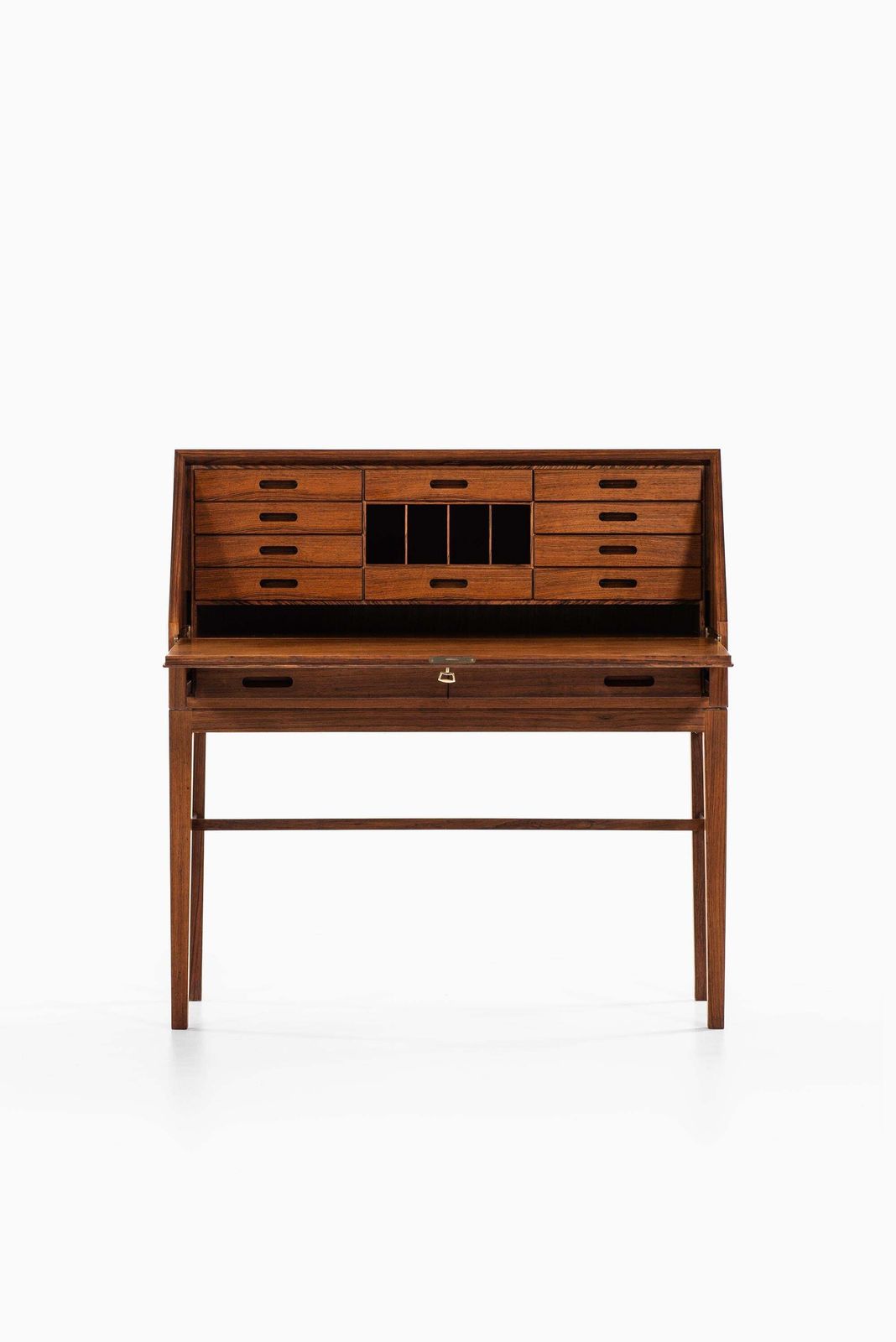 Kai Winding Bureau / Secretaire Produced By Cabinetmaker P. Jeppesen In Denmark photo Furniture