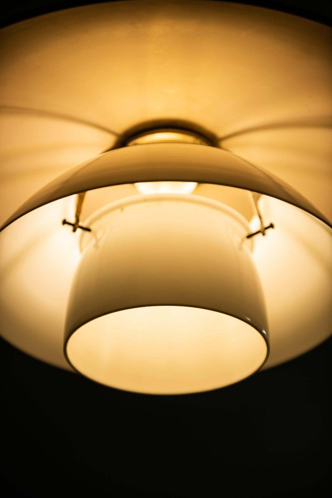 Poul Henningsen Ceiling Lamp Model Ph 5/5 Produced By Louis Poulsen In Denmark photo buy