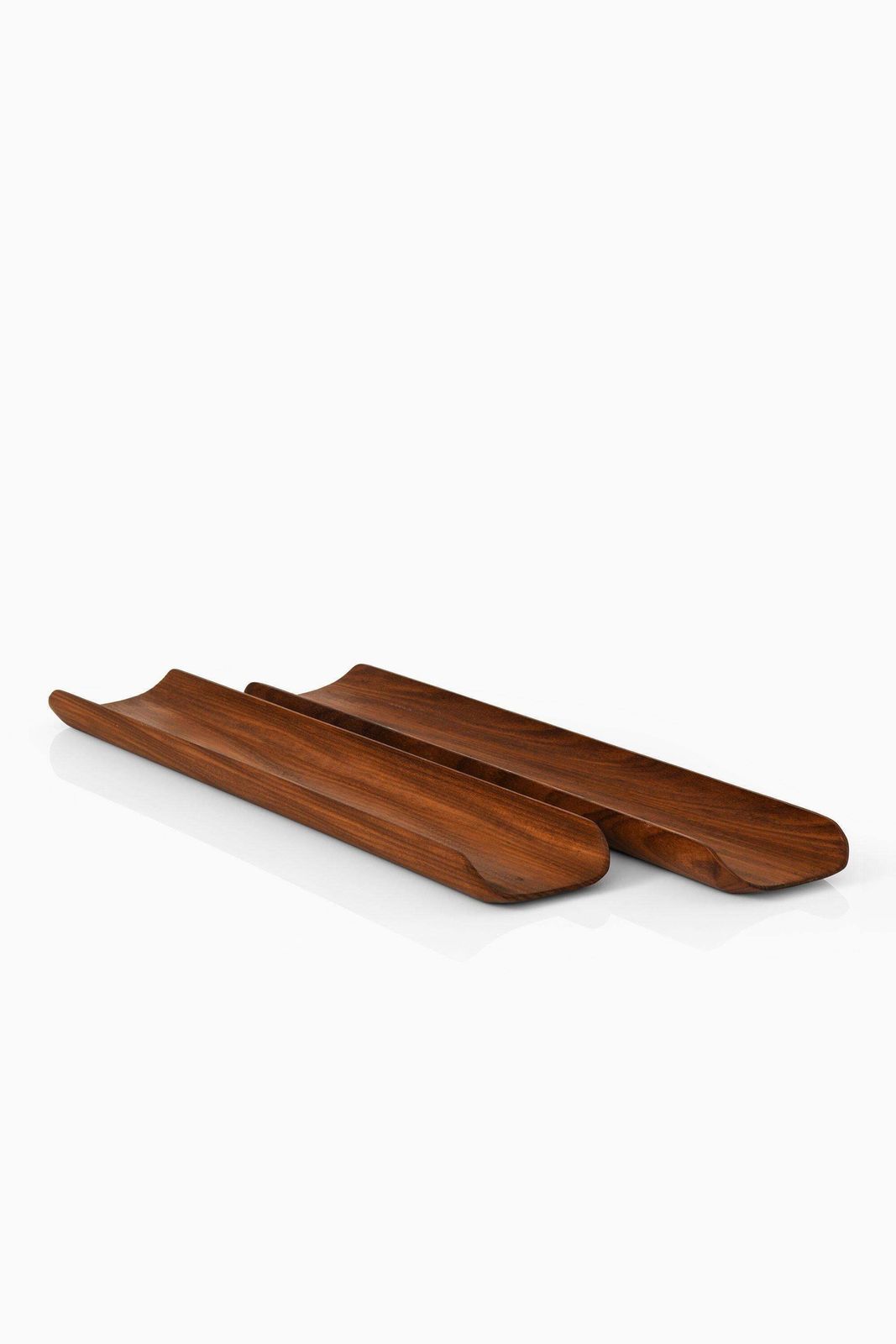Pair Of Trays In Teak By Johnny Mattsson, 1960's photo furniture