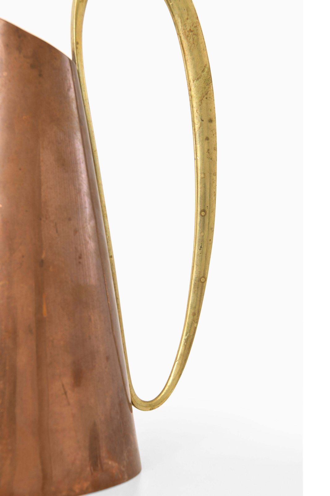Rare Watering Can In Brass And Copper By Carl Auböck, 1950's photo for sale