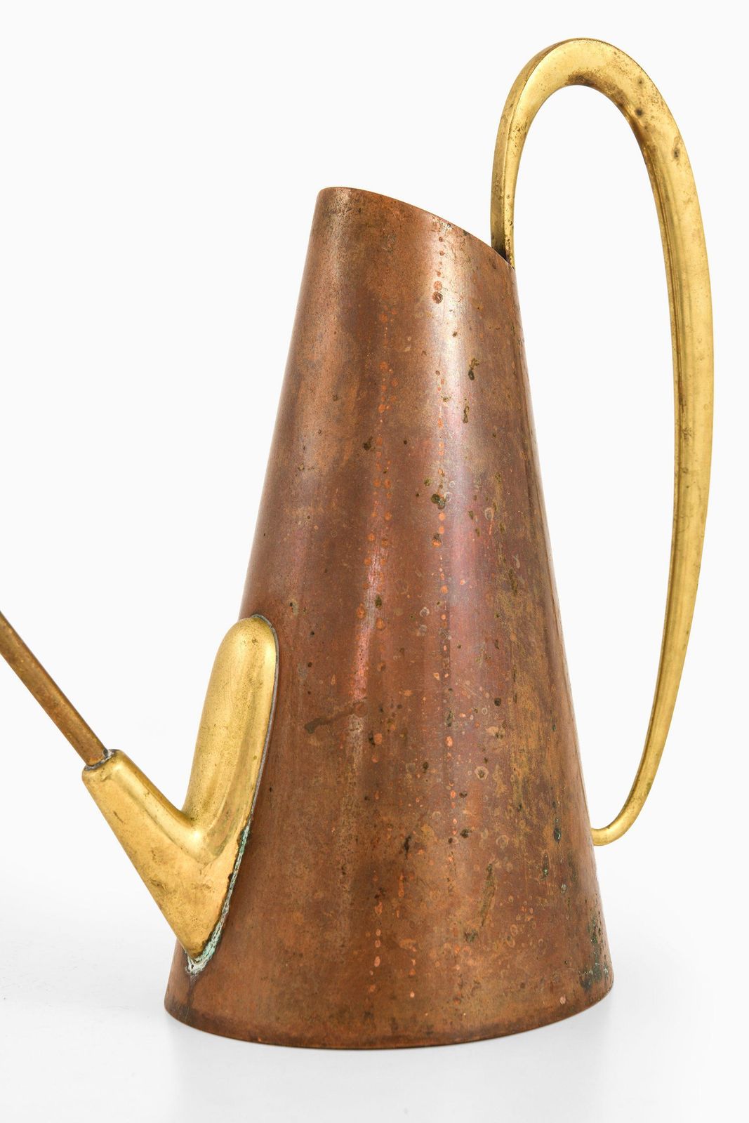 Watering Can In Brass And Copper By Carl Auböck, 1950's photo for sale