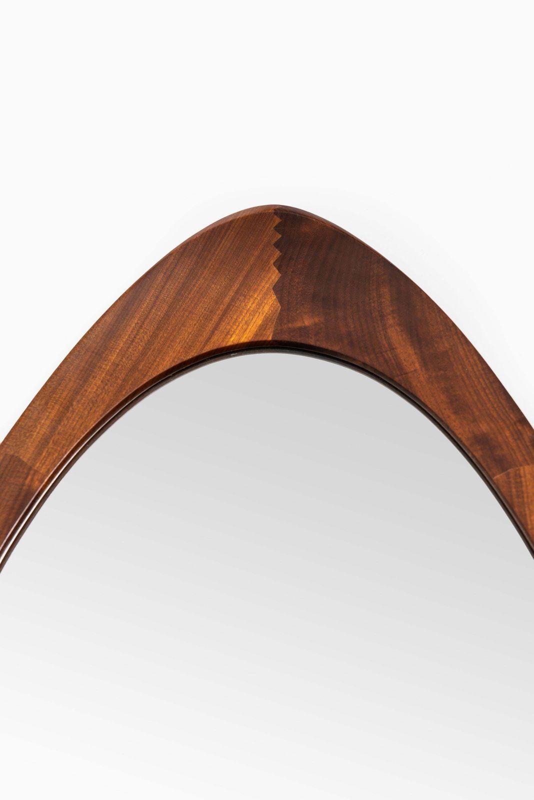 Mirror In Teak Produced By Glas & Trä Hovmantorp In Sweden photo for sale