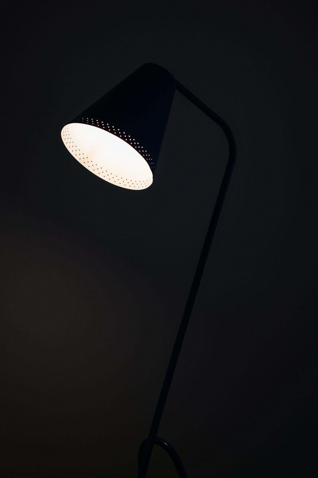 Floor Lamp In The Style Of Greta Magnusson Grossman Probably Produced In Sweden photo vintage