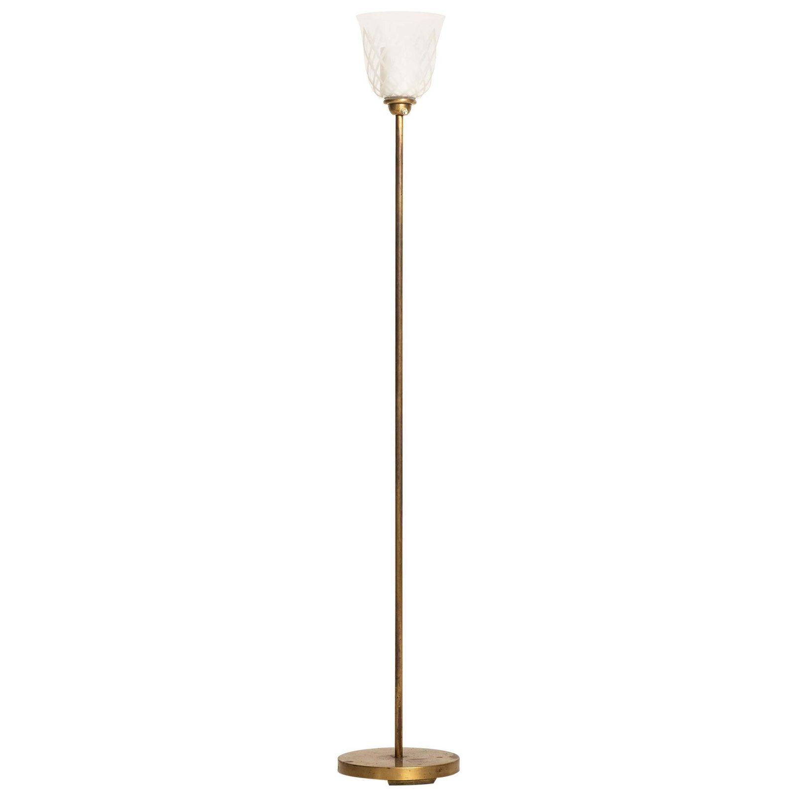 Bo Notini Floor Lamp Produced By Glössner & Co. In Sweden