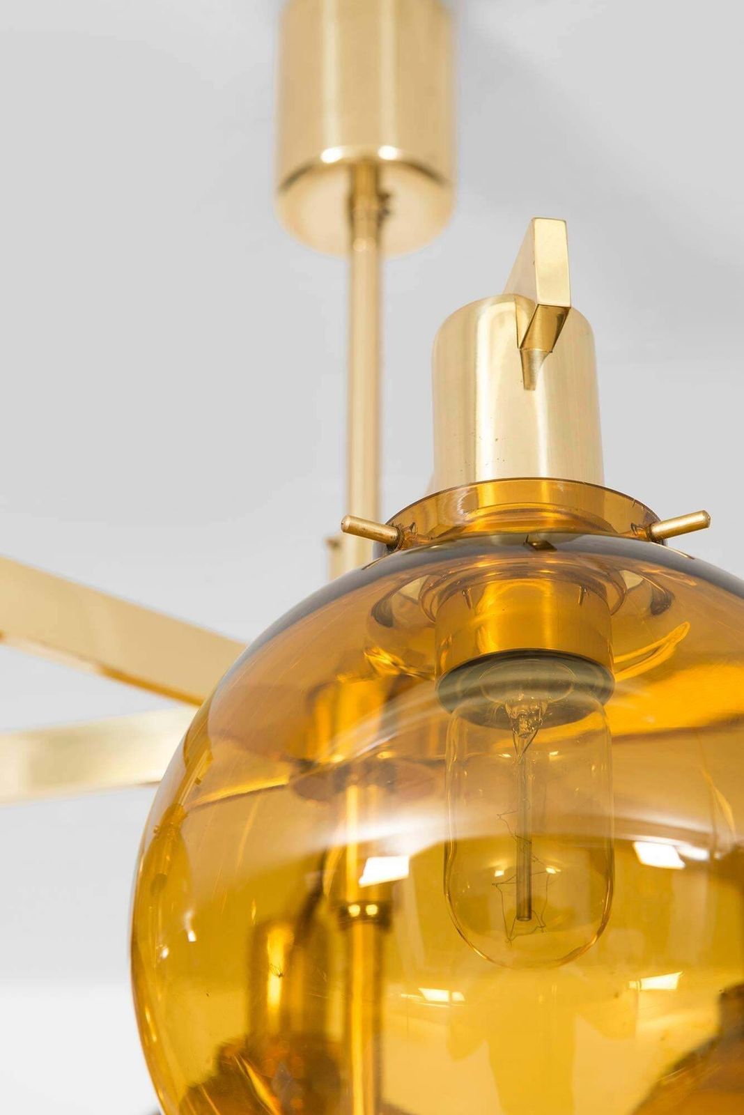Hans Agne Jakobsson Ceiling Lamp Model T 348/6 By Hans Agne Jakobsson Ab photo for sale