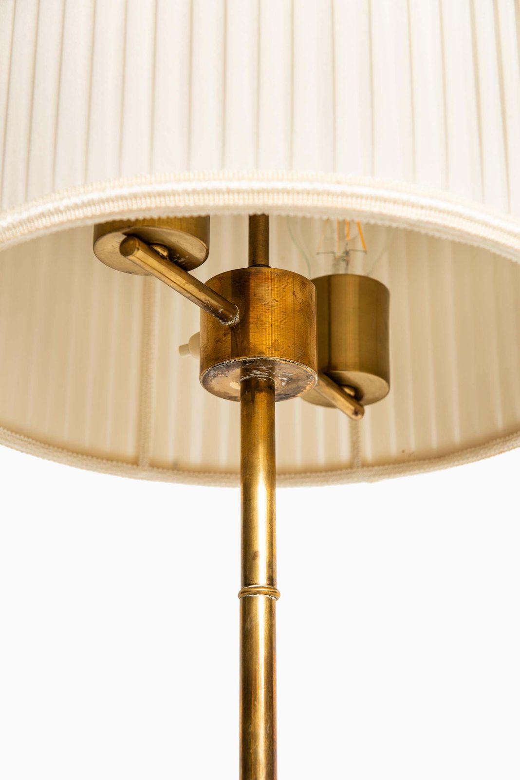 Floor Lamp In Brass Produced By Stilarmatur In Tranås, Sweden photo Lighting