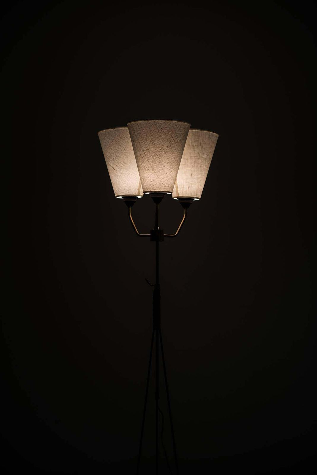 Pair Of Height Adjustable Uplights/Floor Lamps Produced In Sweden photo buy