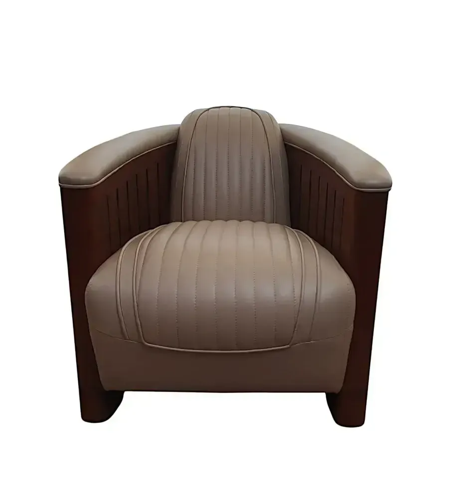 A Gorgeous Club Armchair In The Art Deco Style photo for sale