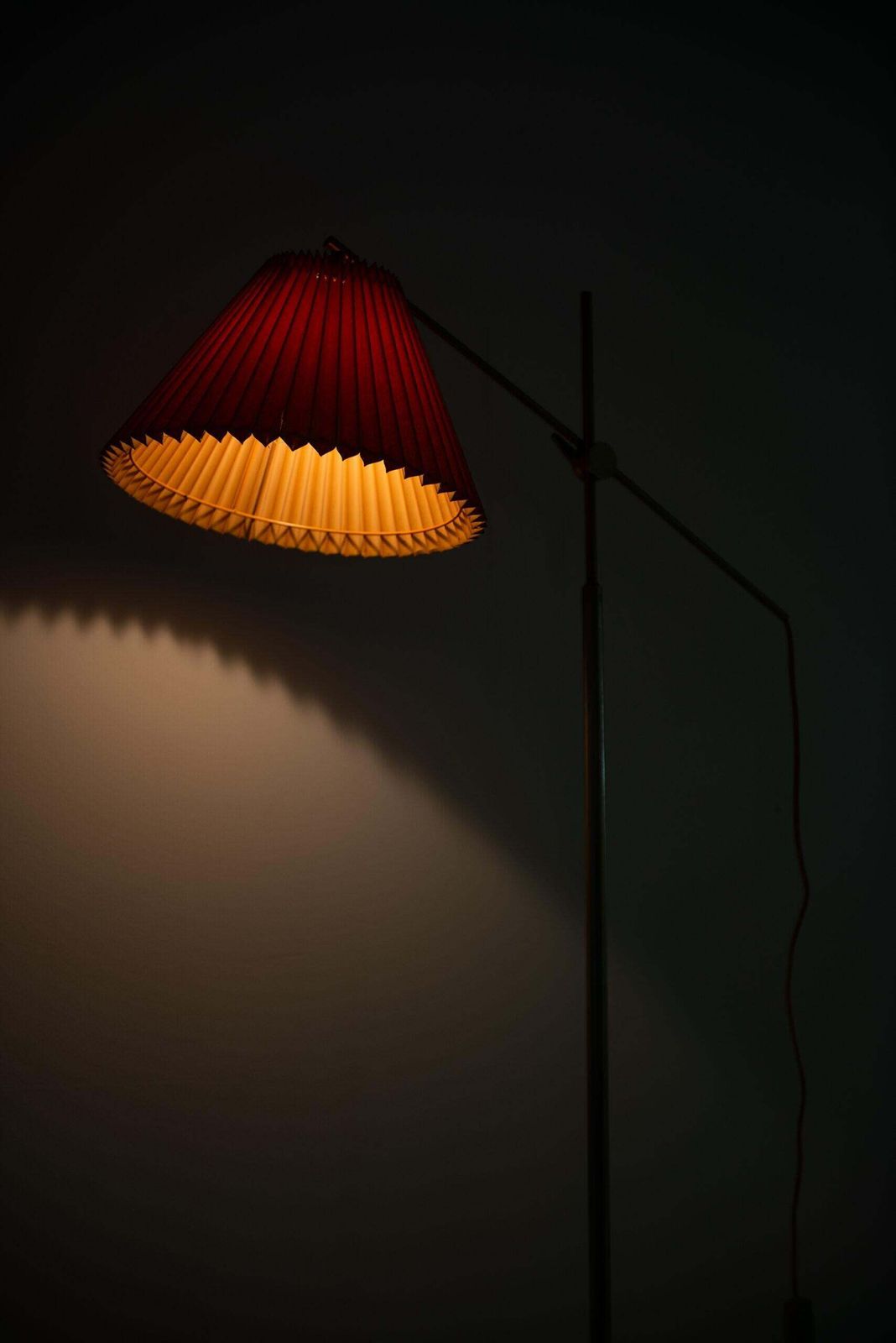 photo for sale Poul Dinesen Floor Lamp Produced By Poul Dinesen In Denmark