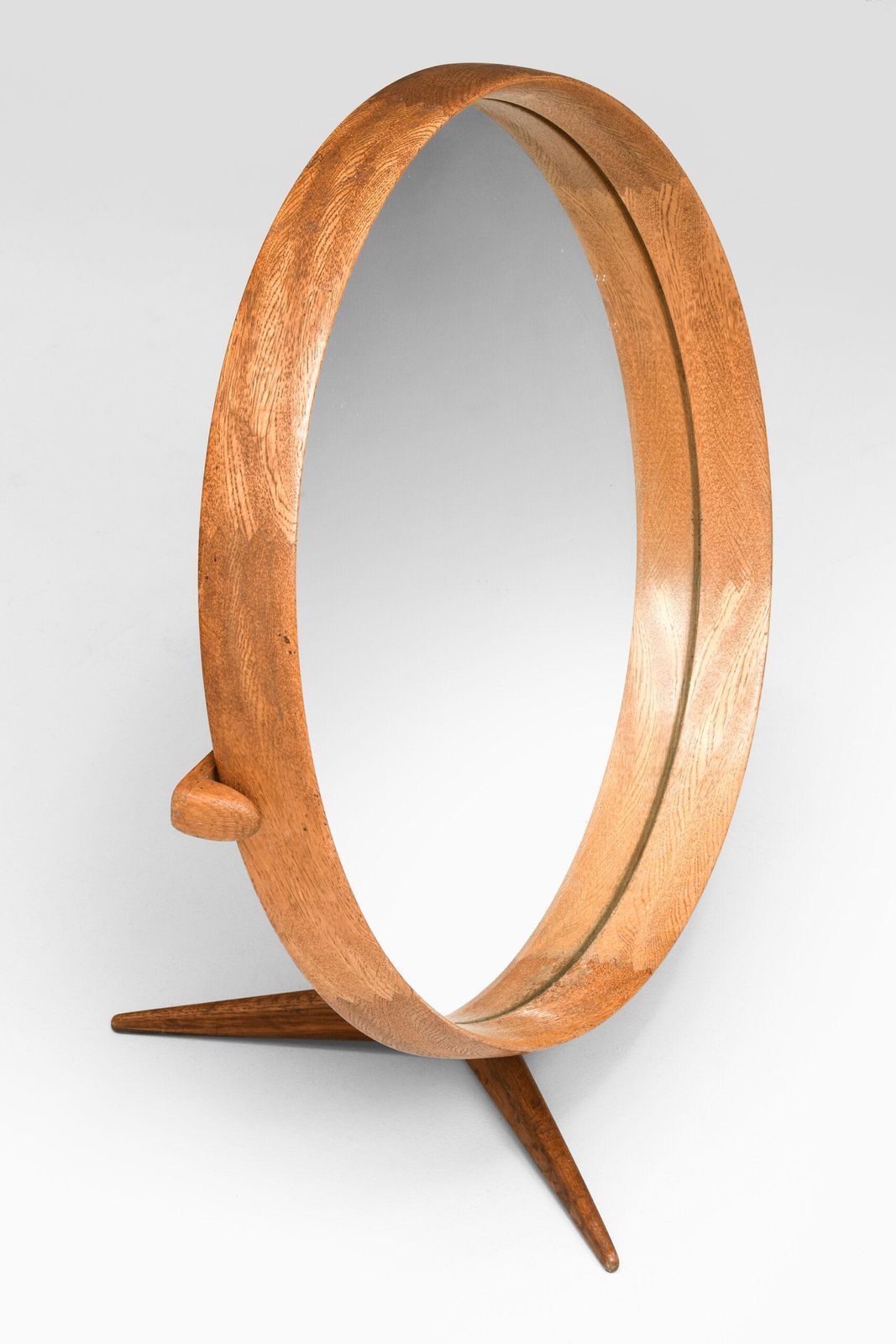 Uno & östen Kristiansson Table Mirror Produced By Luxus In Vittsjö, Sweden photo vinterior