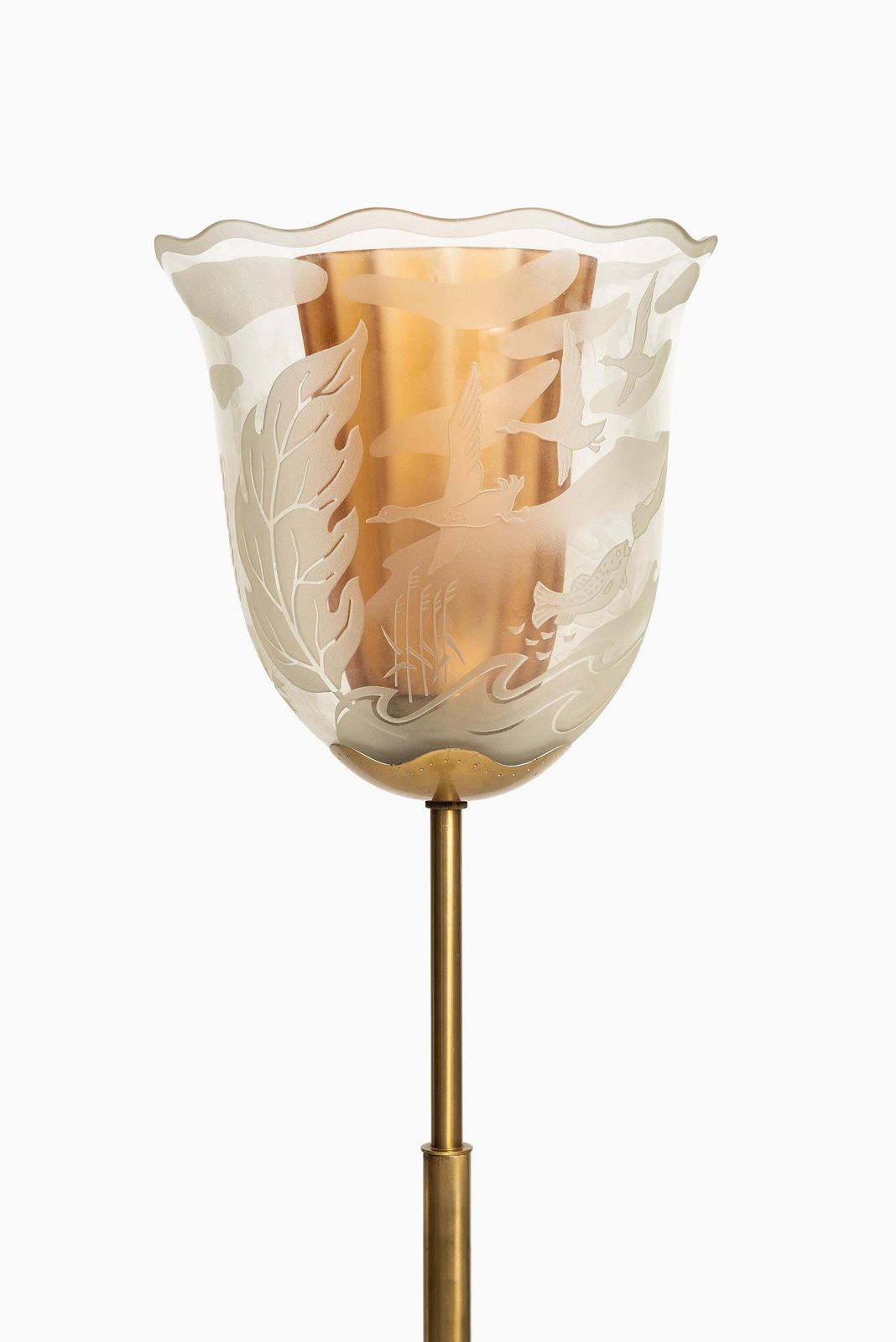 Bo Notini Floor Lamp Model No G4 Produced By Glössner & Co. In Sweden photo for sale
