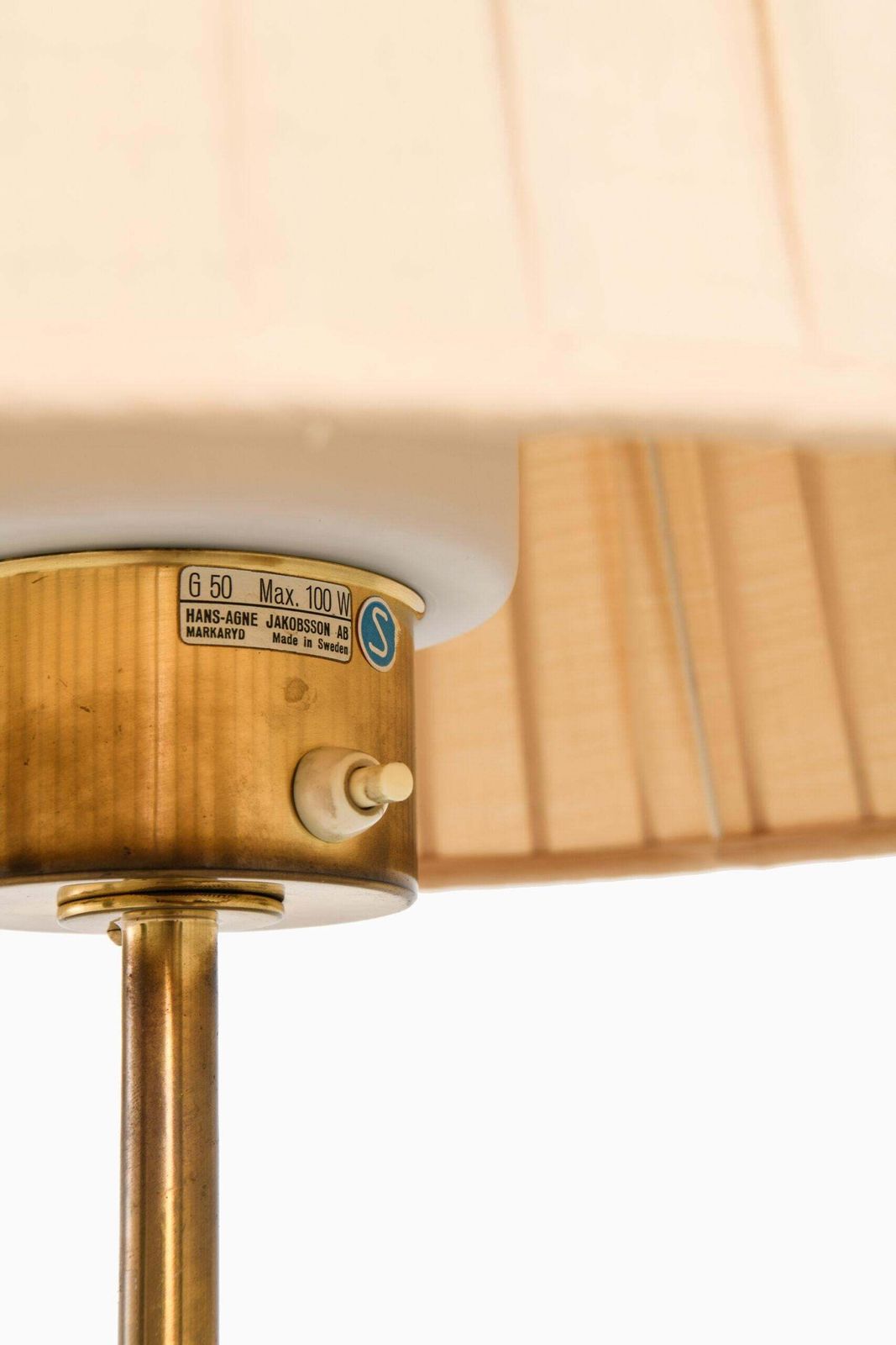 Hans Agne Jakobsson Floor Lamps Model G 50 Produced By Hans Agne Jakobsson Ab photo vinterior