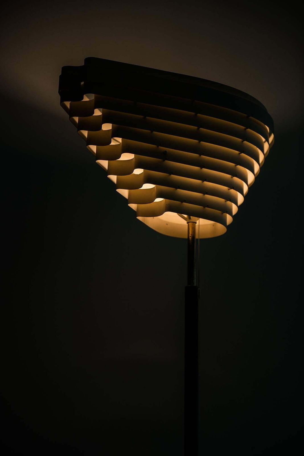 photo for sale Alvar Aalto Angel Wing Floor Lamp Model A805 By Valaistustyö In Finland
