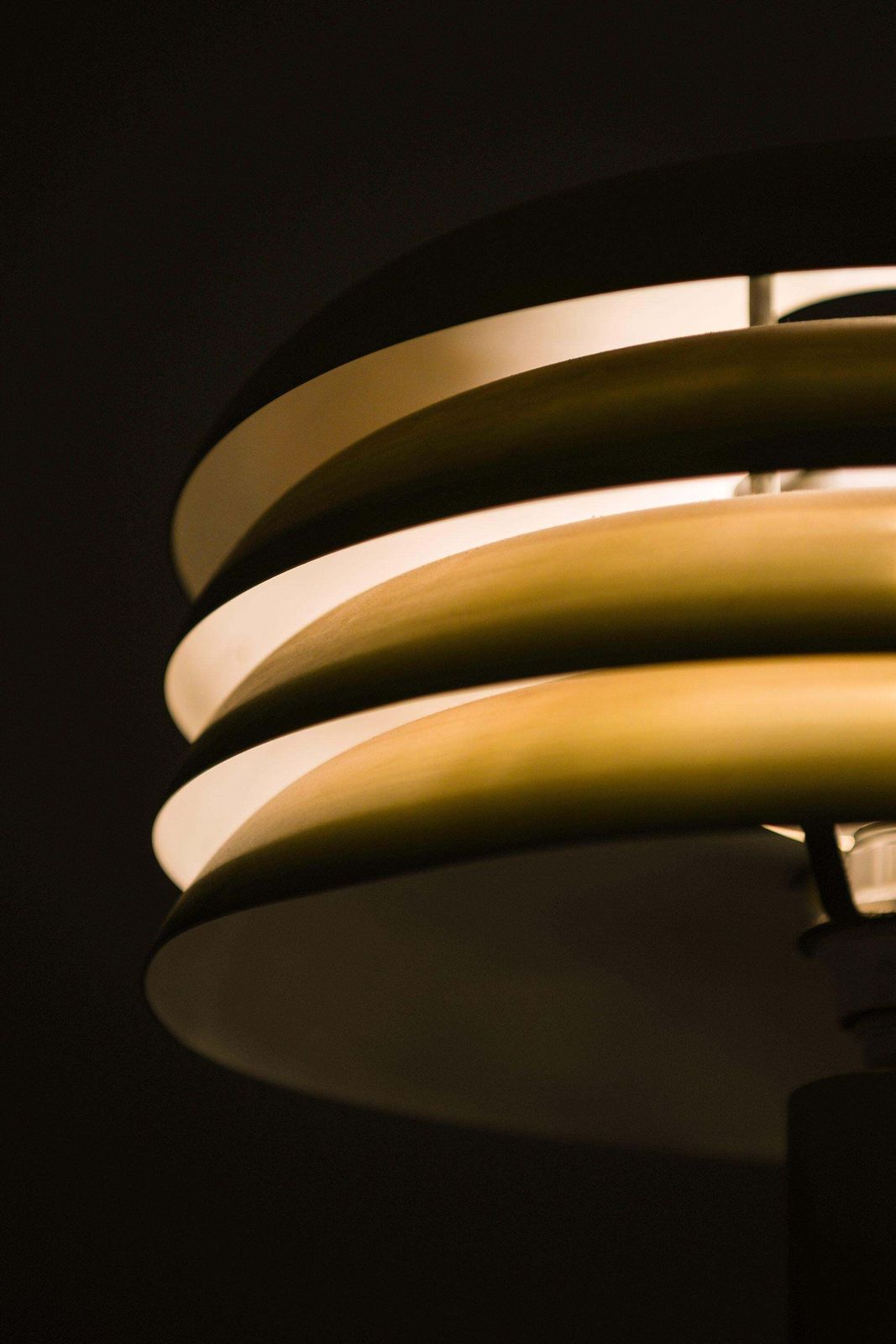 Pair Of Scandinavian Table Lamps In Brass By Hans Agne Jakobsson, 1950's photo vinterior