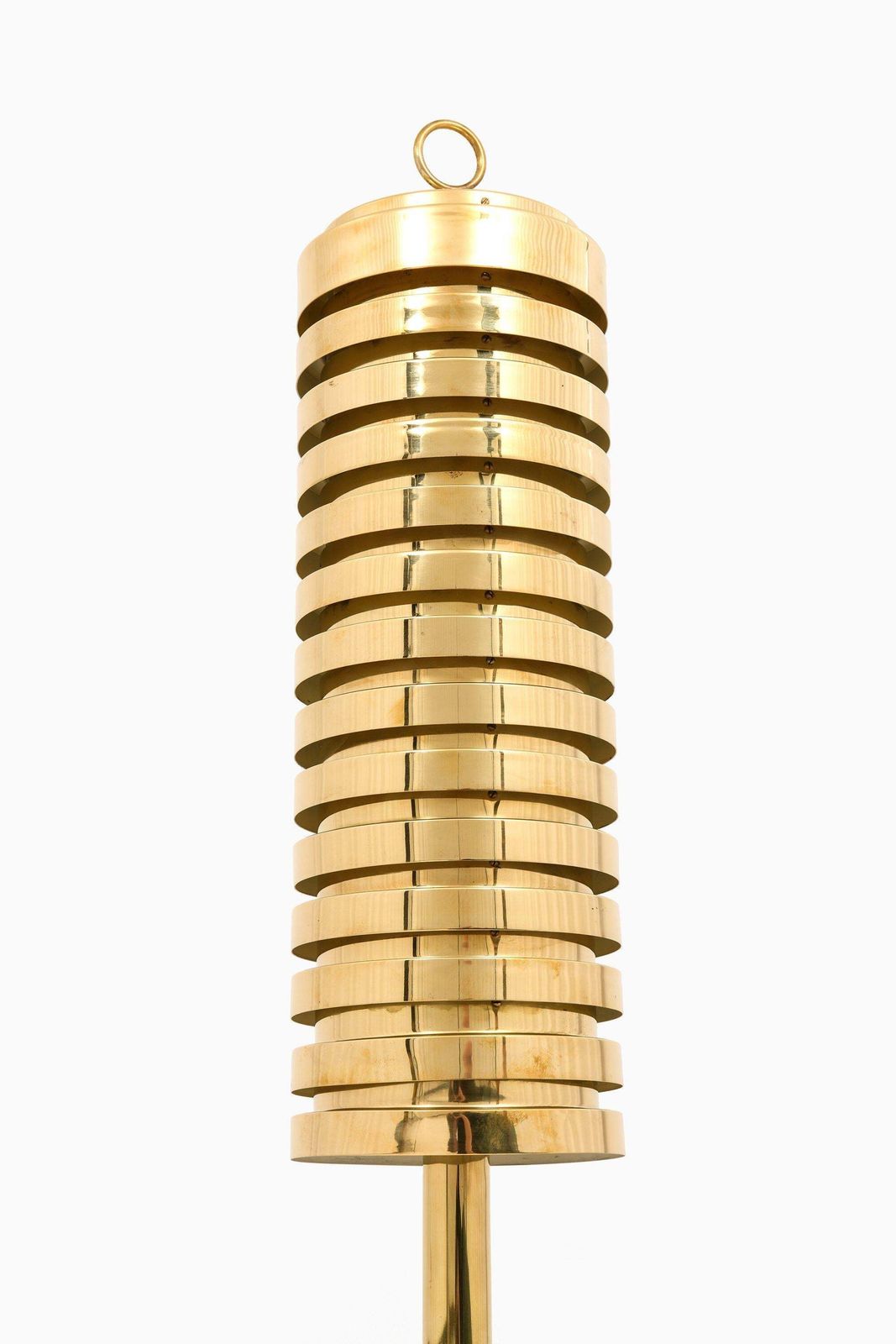 Floor Lamp In Brass By Hans Agne Jakobsson, 1950's photo vinterior