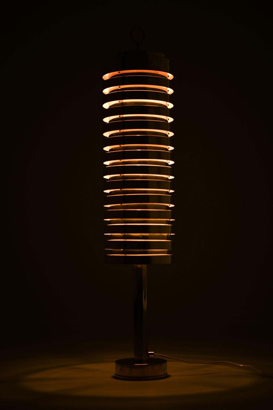 Floor Lamp In Brass By Hans Agne Jakobsson, 1950's photo buy