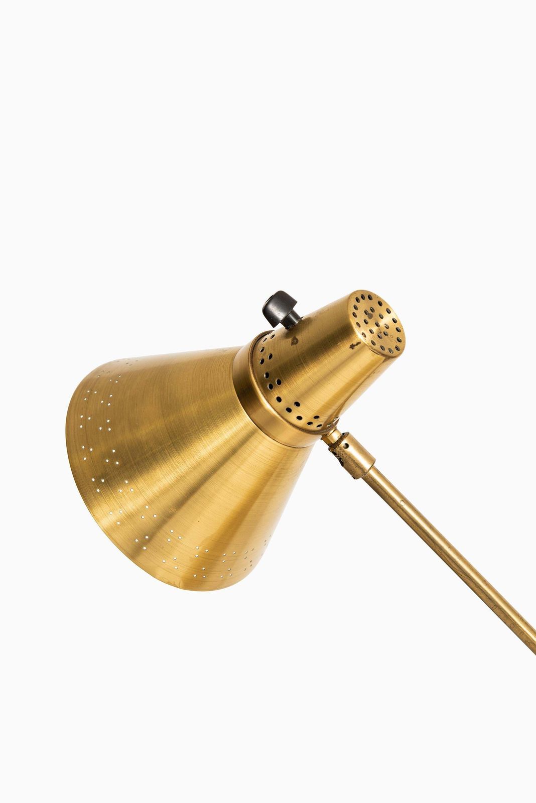 photo furniture Table Lamp In Brass And Snakeskin Produced By Ab E. Hansson & Co In Sweden