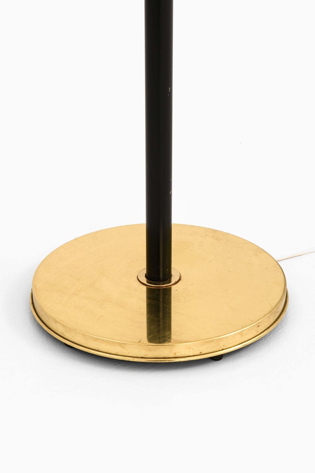 Floor Lamp In Brass, Black Metal And Original Shades By Josef Frank, 1938 photo 10617.0