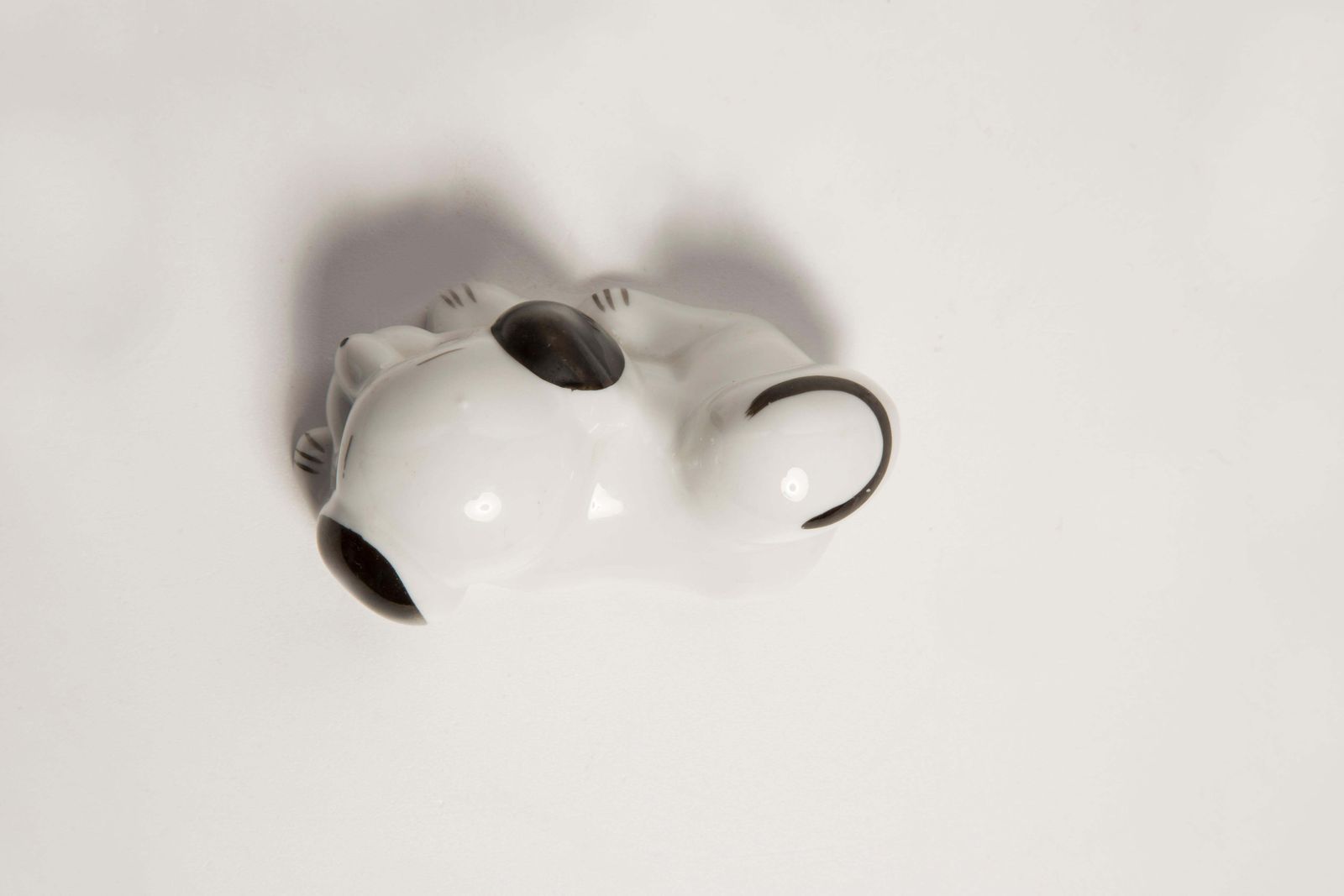Mid Century Small White Dog Sculpture, Italy, 1960s photo buy
