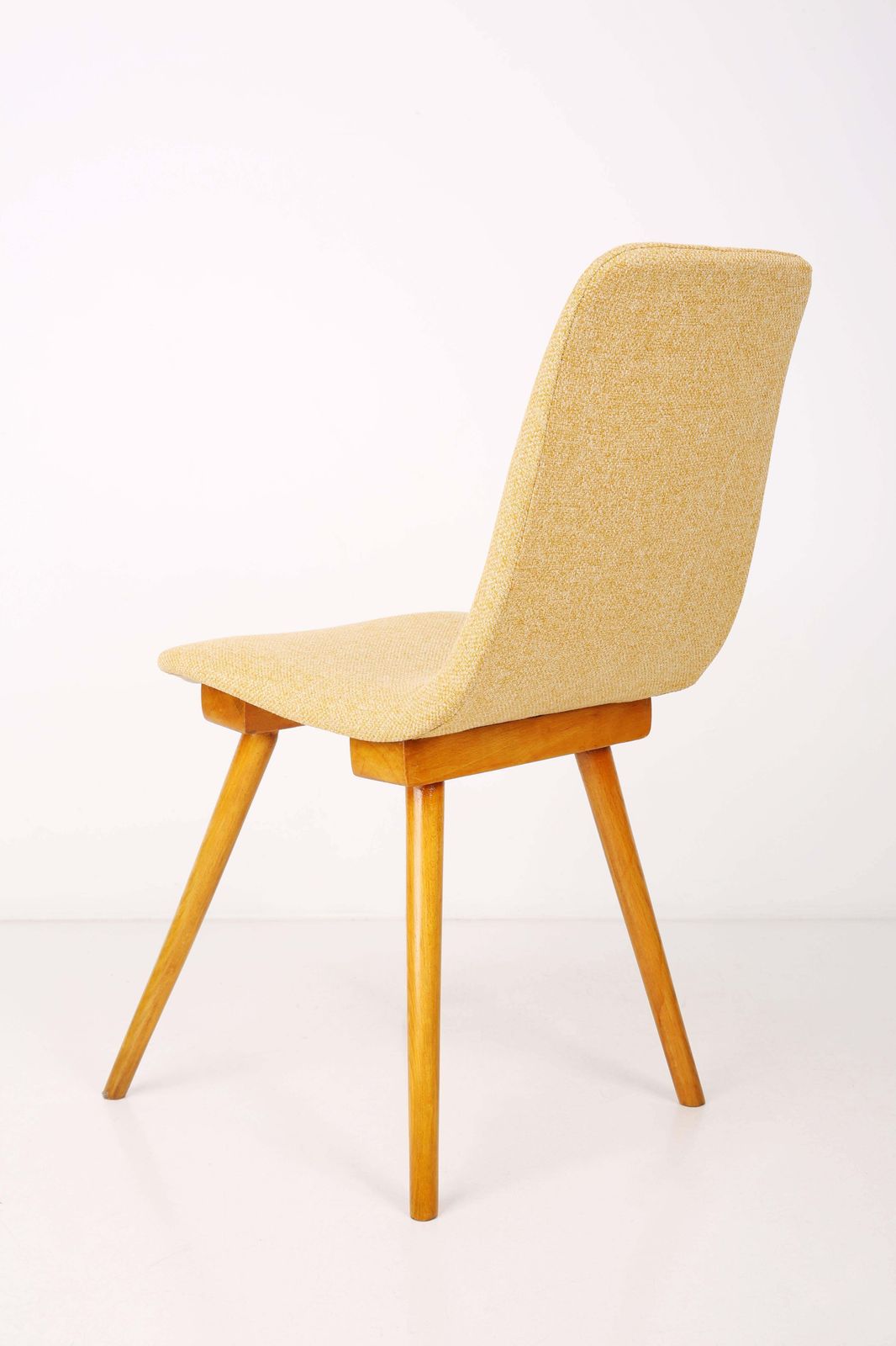 Yellow Mid Century Chair, Fameg Factory, Poland, 1960s. photo Furniture
