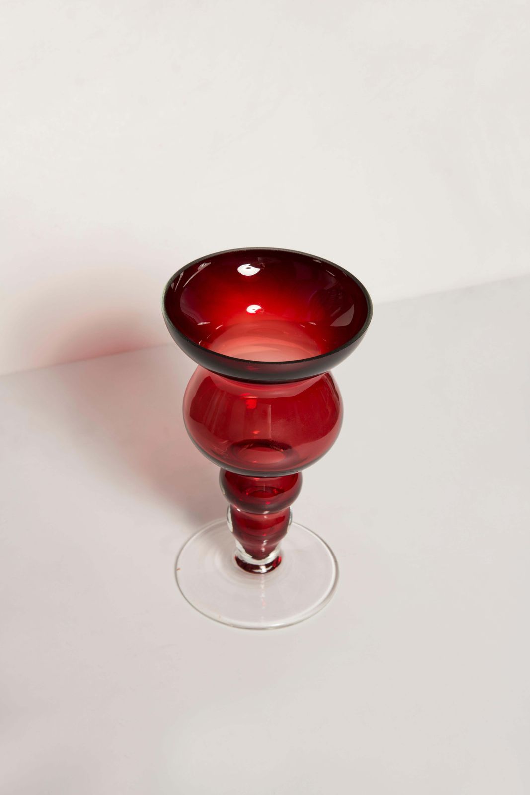 photo for sale Mid Century Vintage Dark Red Vase, Europe, 1960s