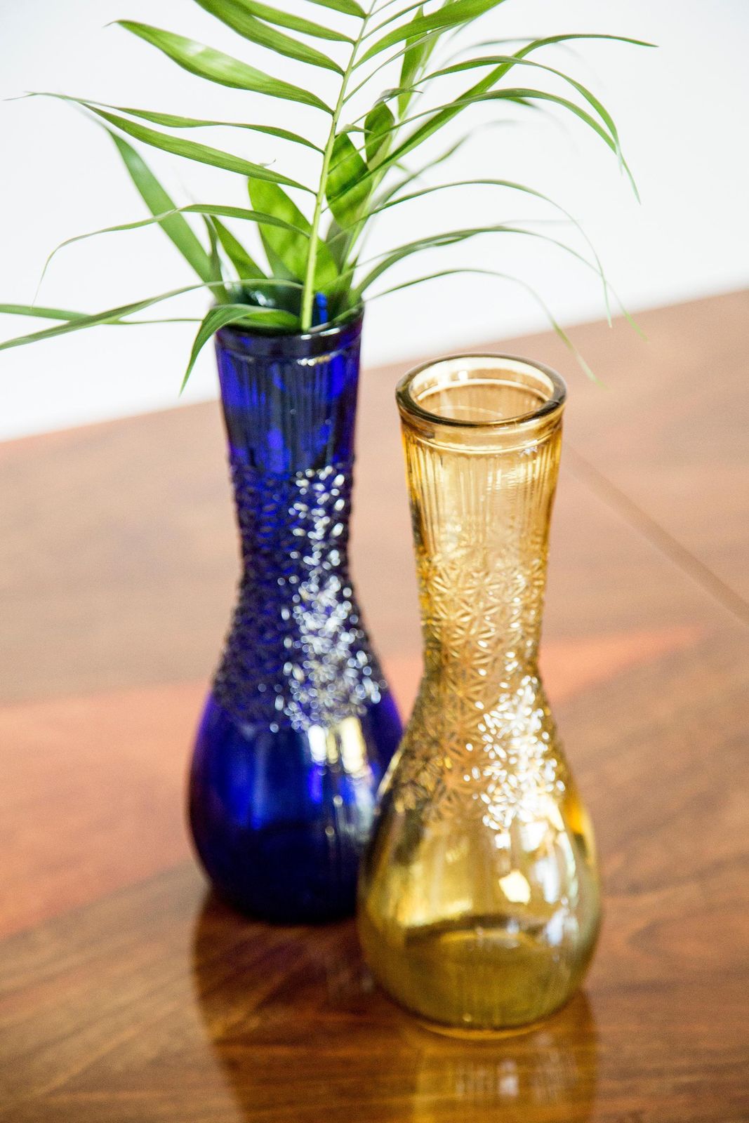 Mid Century Vintage Blue Medium Glass Vase, Europe, 1960s photo for sale