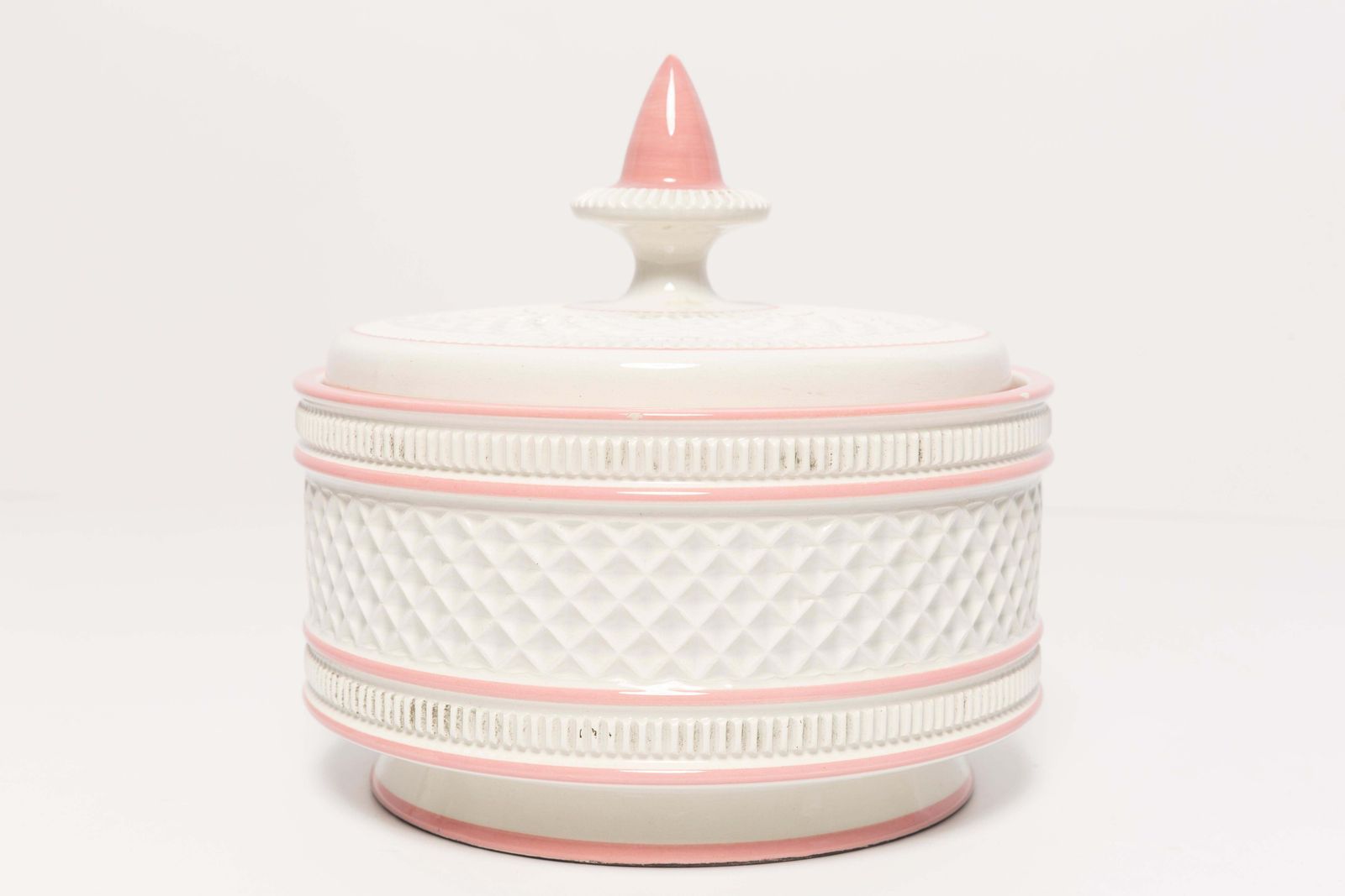 Ceramic Vase For Candy Or Jewelry Box, 20th Century, Europe, 1960s photo 119.0