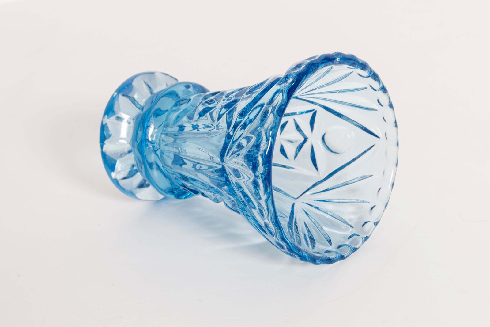 Blue Mini Vintage Vase, 20th Century, Europe, 1960s photo Home Decor