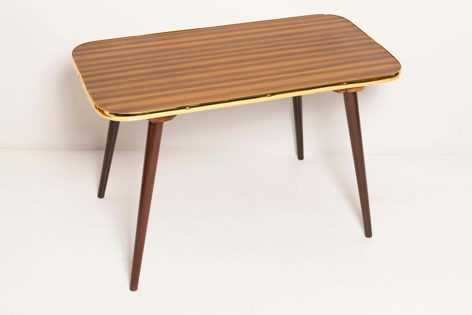 Mid Century Modern Coffee Table, Hollywood Regency Style, Wood, Poland, 1960s photo buy