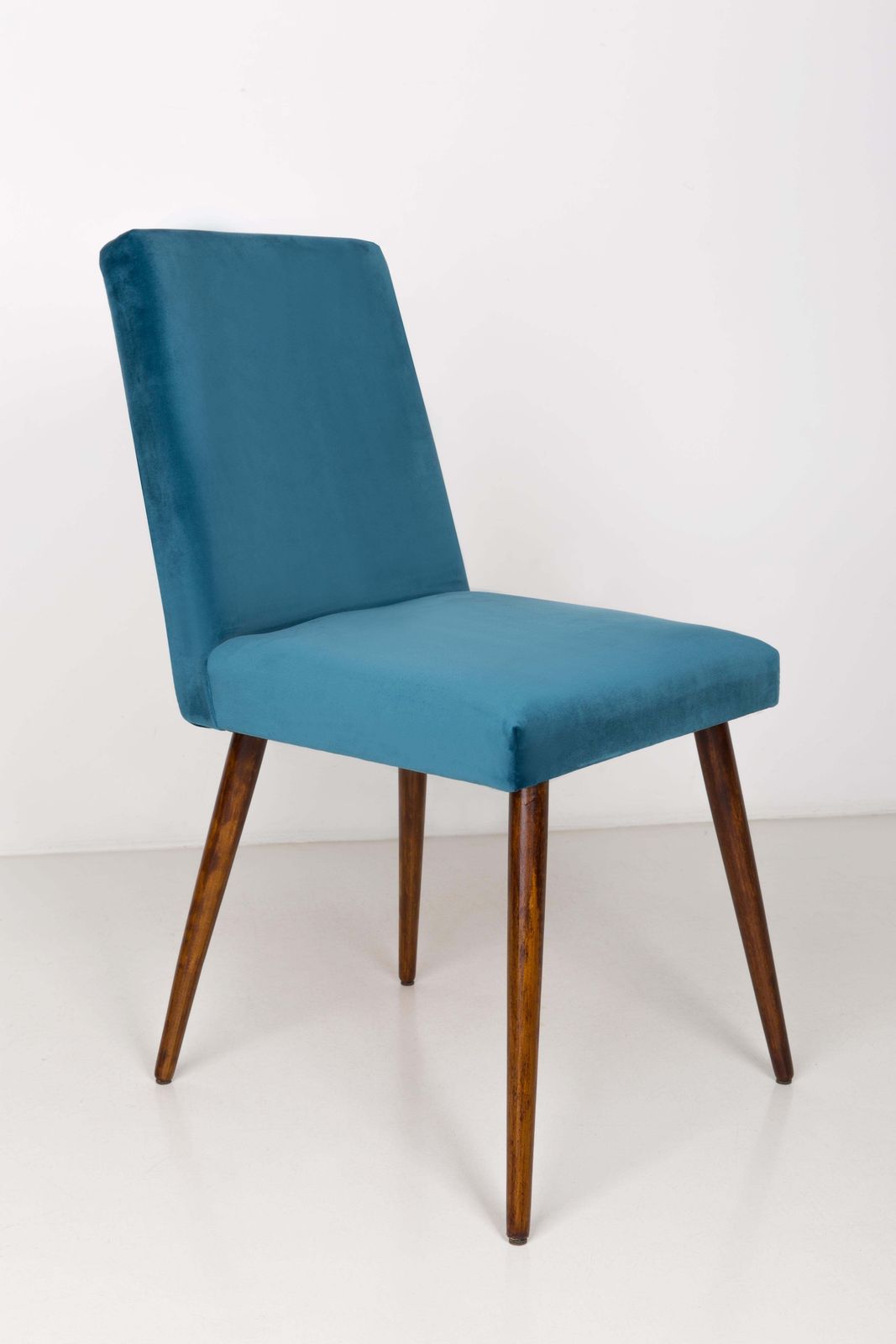 Mid Century Gray Wool Chair, Poland, 1960s. photo Furniture