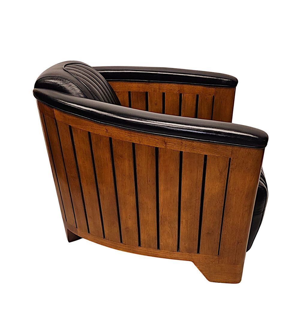 A Fabulous Club Armchair In The Art Deco Style photo vinterior