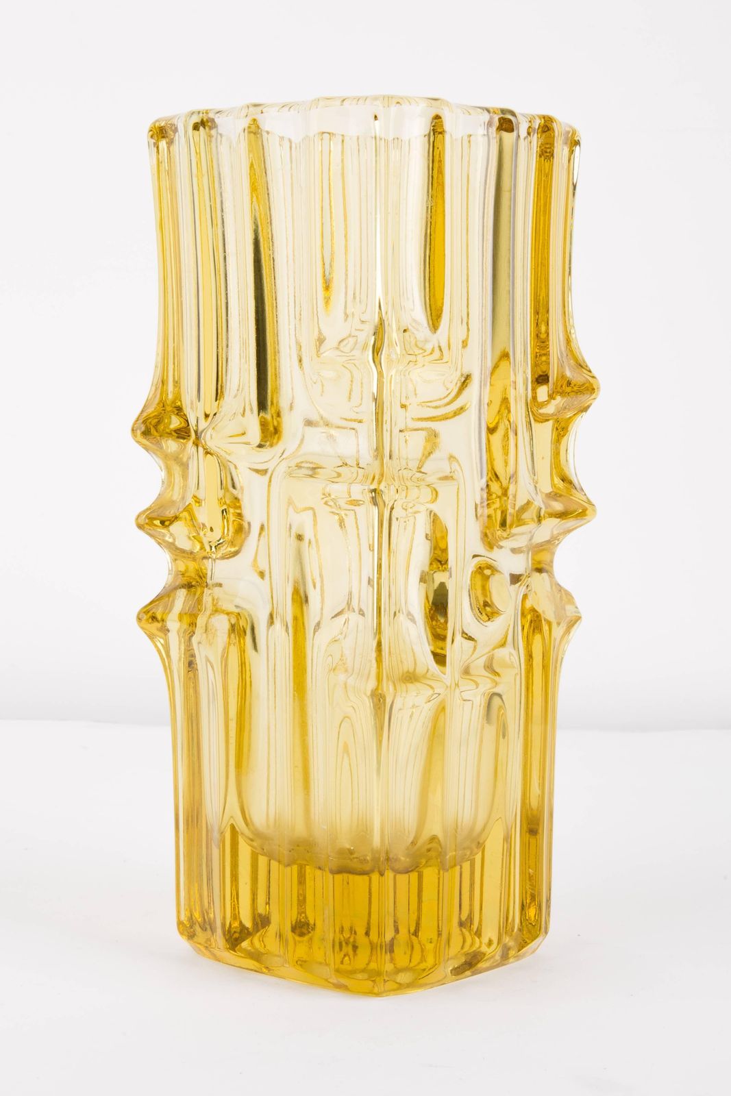 Yellow Artistic Vase, 20th Century, Europe, 1960s photo furniture