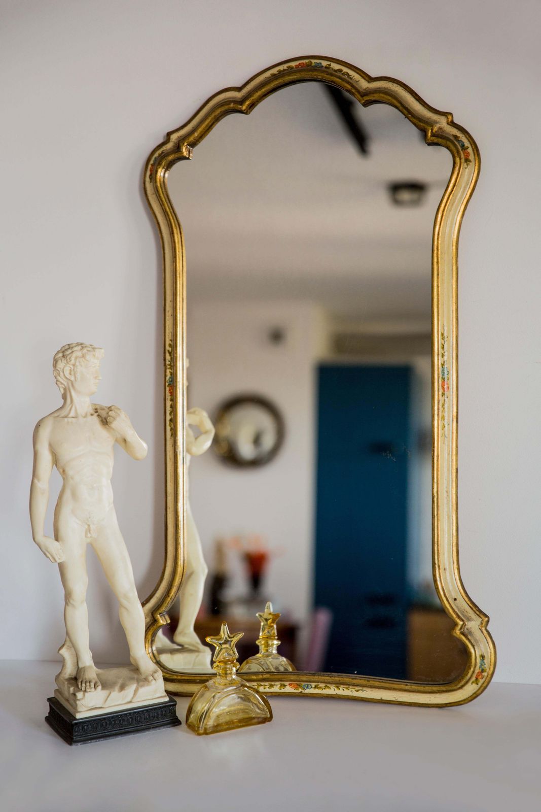 Mid Century Rare Davide Sculpture, Gypsum, Italy, 1960s photo furniture