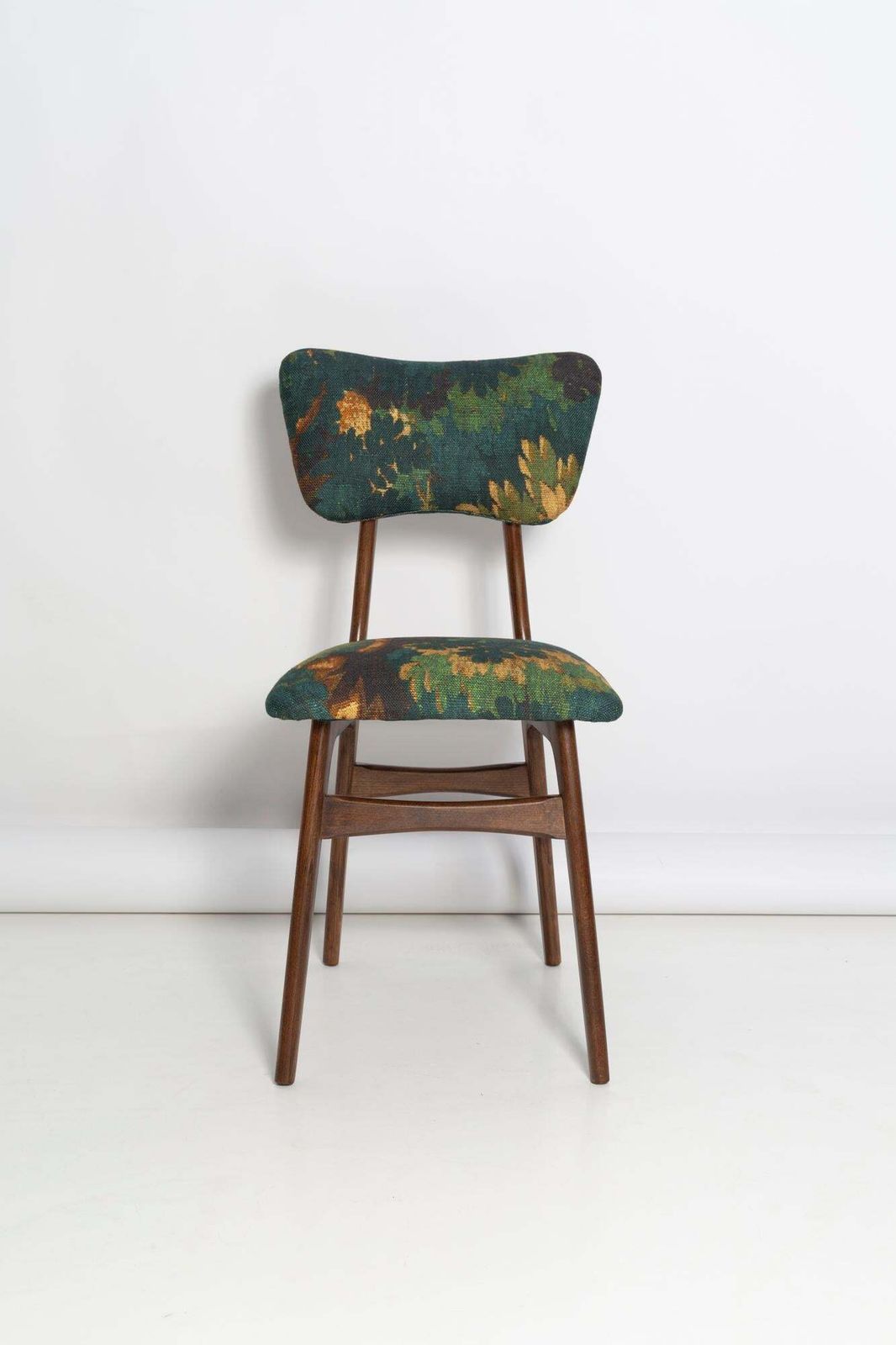 photo for sale Mid Century Butterfly Chair, Linen Schwarzwald Dedar, Donker Hout, Europa, Jaren 1960