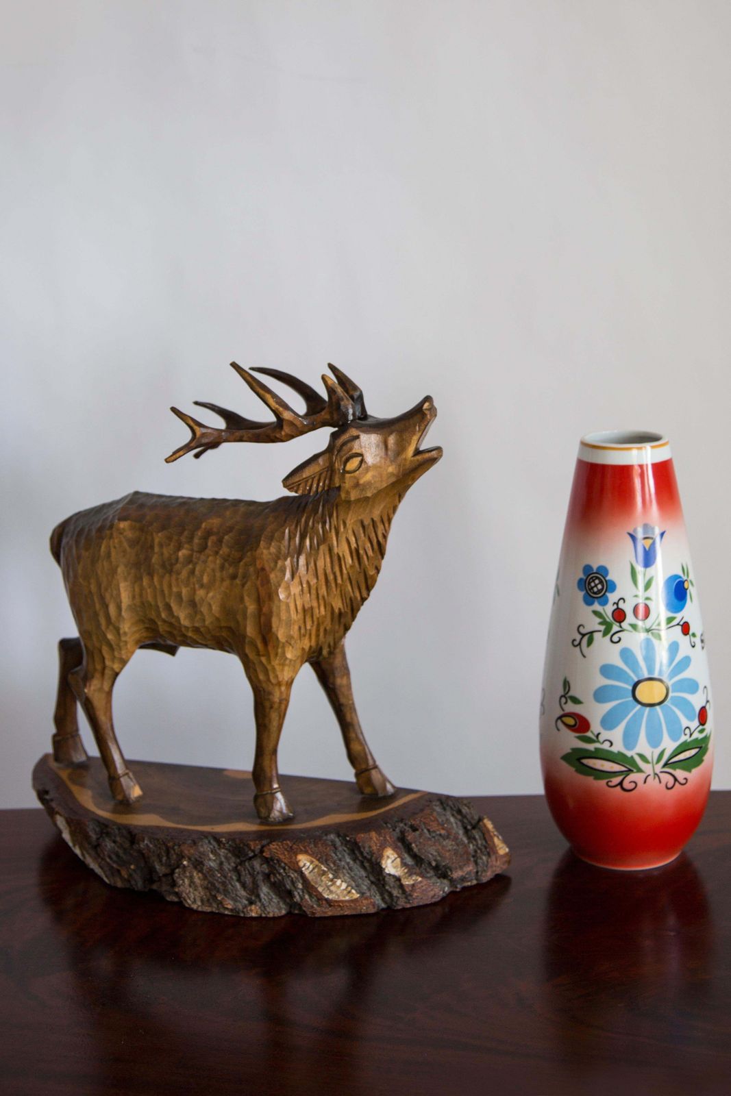 Mid 20th Century Medium Deep Wood Sculpture, Europe, Poland, 1960s photo furniture