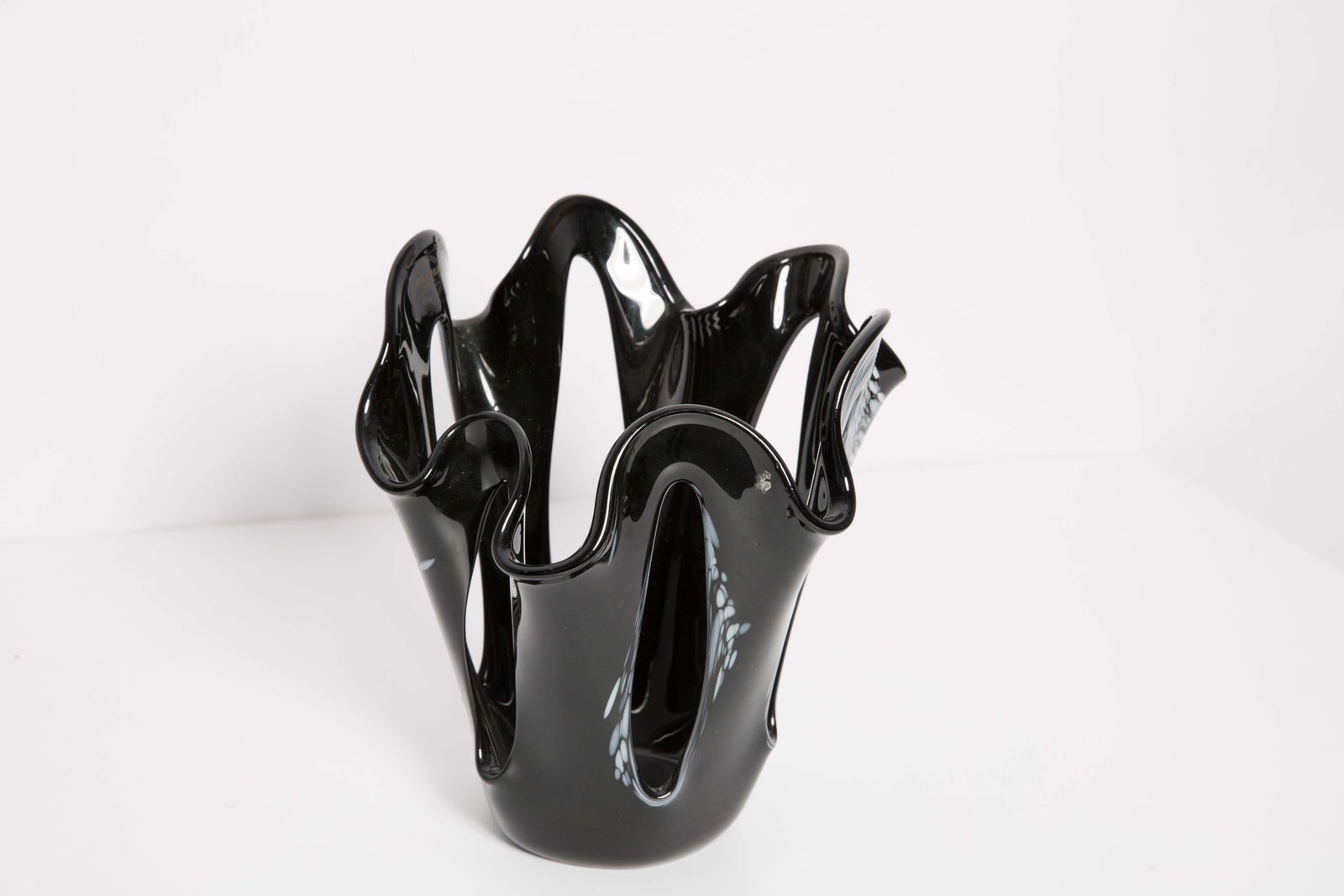 Mid Century Black Vase, Europe, 1960s photo for sale