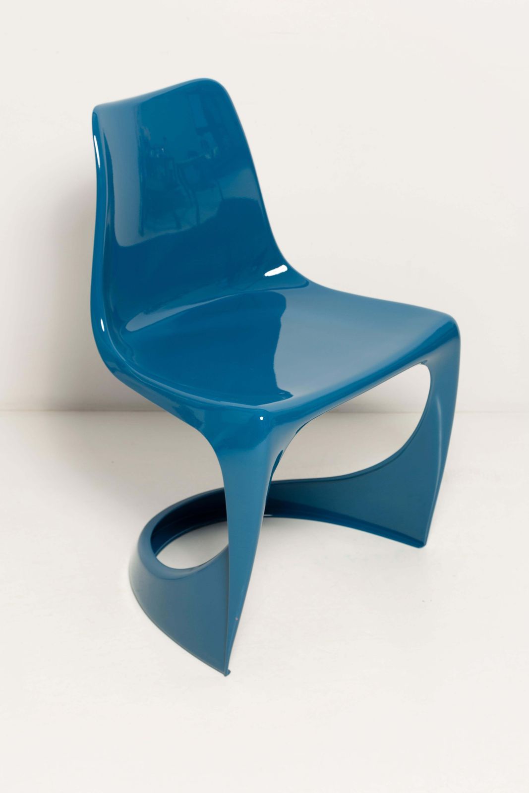 Mid Century Sea Blue Cado Chair, Steen østergaard, Europe, 1960s photo for sale