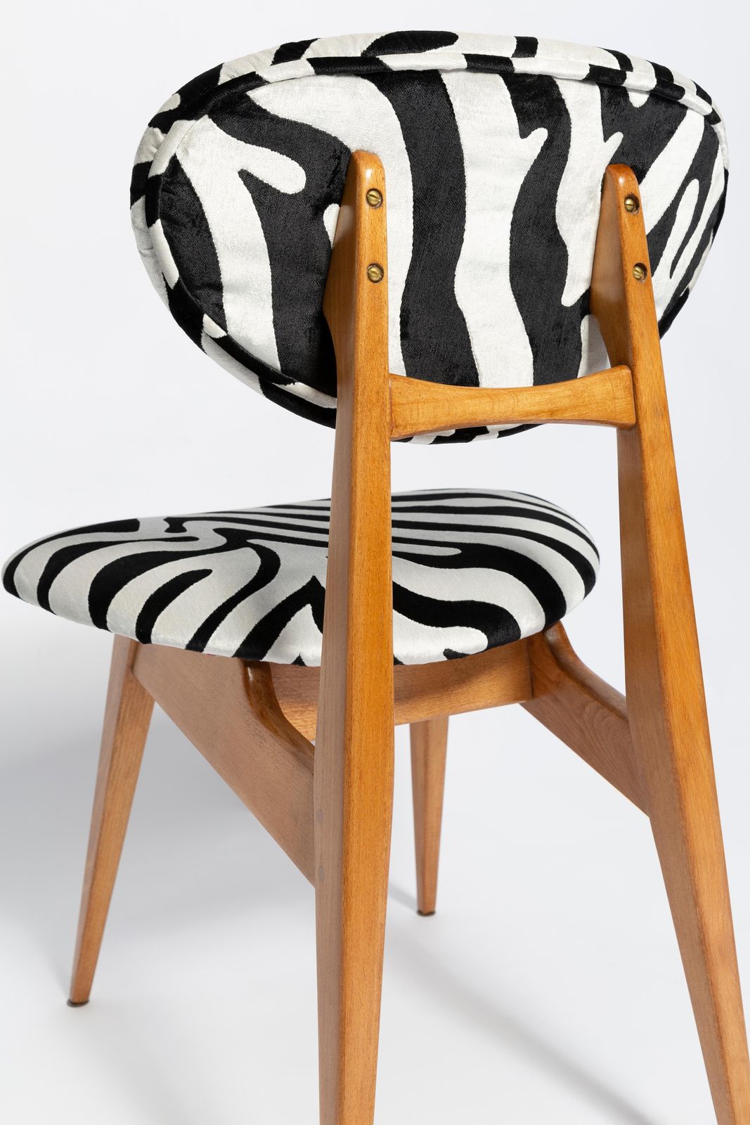 Mid Century Zebra Chair, Type 200/128, By J. Kedziorek, Europe, 1960s photo buy