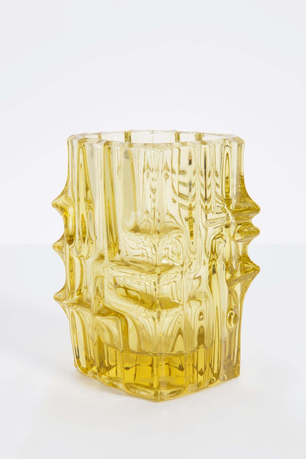 Set Of 3 Vases By Vladislav Urban For Sklo Union, 20th Century, Europe, 1960s photo Home Decor