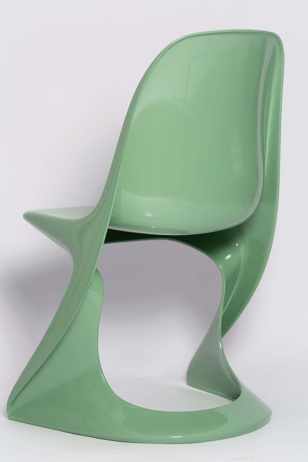 Mid Century Casalino Chair In Jade Green, Alexander Begge, Casala, Germany 1970s photo vintage