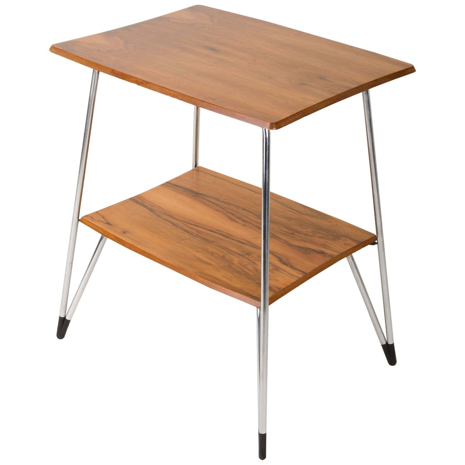 Rtv Tv Table, Vintage, Beech Wood, Europe, 1960s