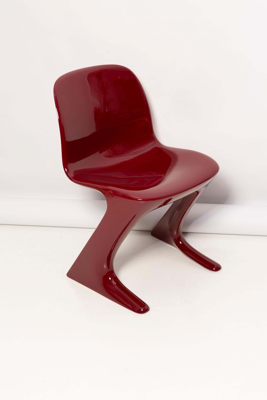 Dark Red Wine Kangaroo Chair Designed By Ernst Moeckl, Germany, 1968 photo 1020.0